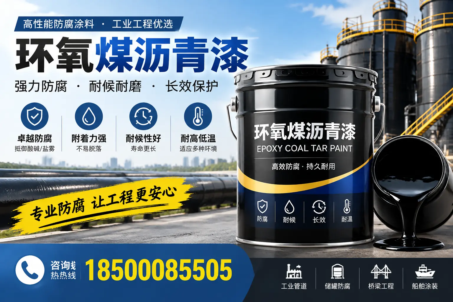 环氧煤沥青漆的施工方法与注意事项，确保在屯昌顺利完成
